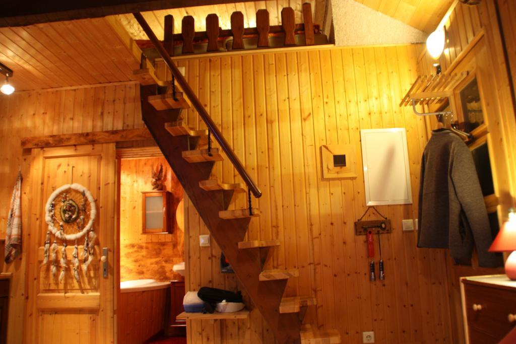 Villa Norwegisches Holzhaus Neuruppin Habitación foto